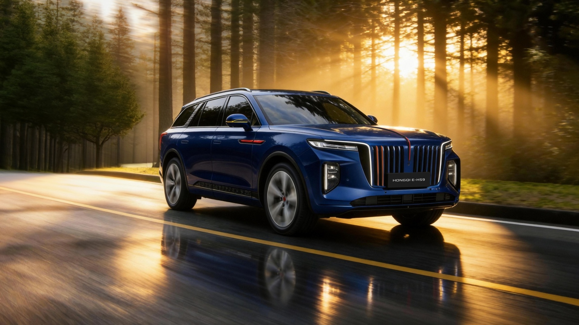 HONGQI E-HS9 — reservations open in Thailand